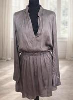 Silk jurk maat 36, Kleding | Dames, Jurken, Ophalen of Verzenden, Zo goed als nieuw, Maat 36 (S), Zwart
