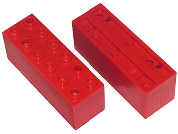 Lego Red Brick, Modified 2 x 6 x 2 Weight - Bottom Openings, beschikbaar voor biedingen