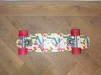 skateboard geel met print en goede anti slip bovenzijde, Ophalen of Verzenden, Gebruikt, Skateboard