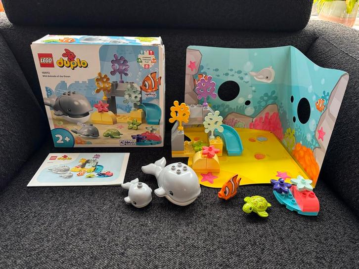Duplo Wilde Dieren van de Oceaan - 10972, Kinderen en Baby's, Speelgoed | Duplo en Lego, Zo goed als nieuw, Duplo, Complete set