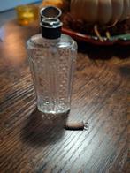 Antiek Parfumflesje met Zilveren Dop 2x, Antiek en Kunst, Ophalen of Verzenden