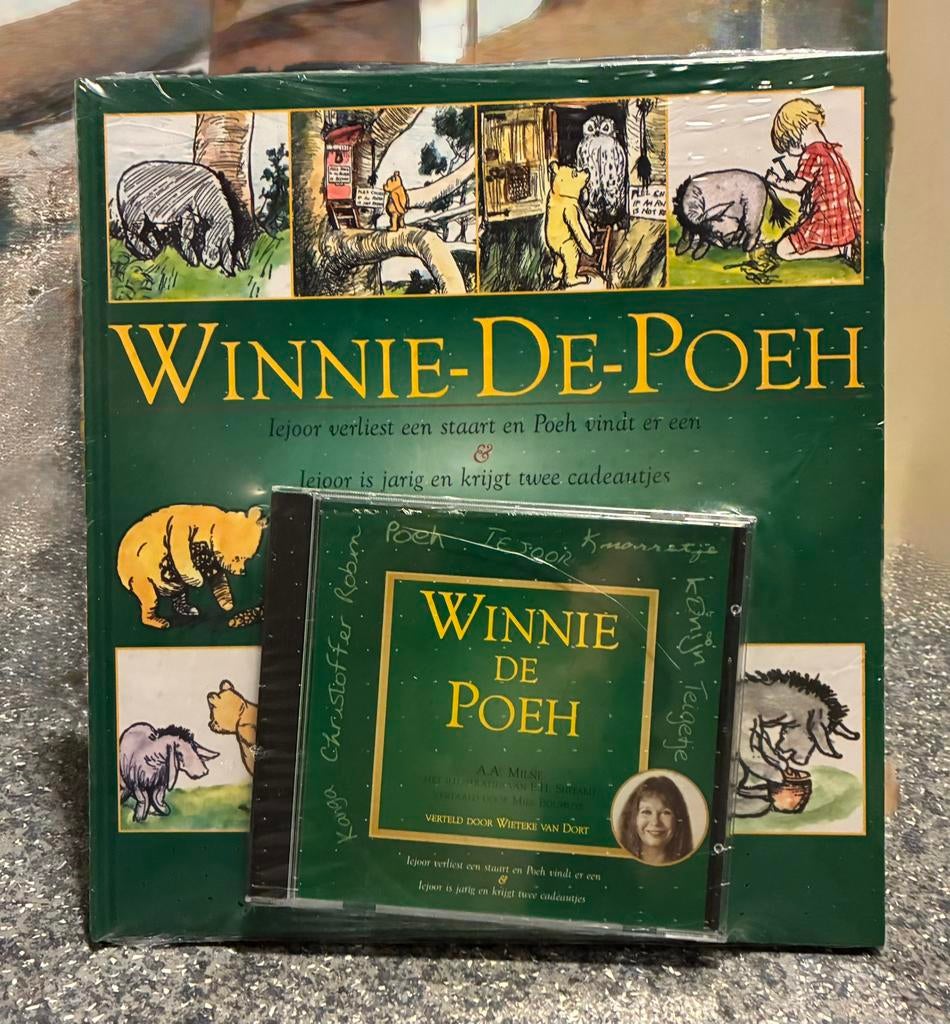Verhaaltjes boek Winnie de Poeh. + CD door Wieteke van Dort., Boeken, Ophalen of Verzenden, Nieuw, A.A. Milne, Fictie algemeen