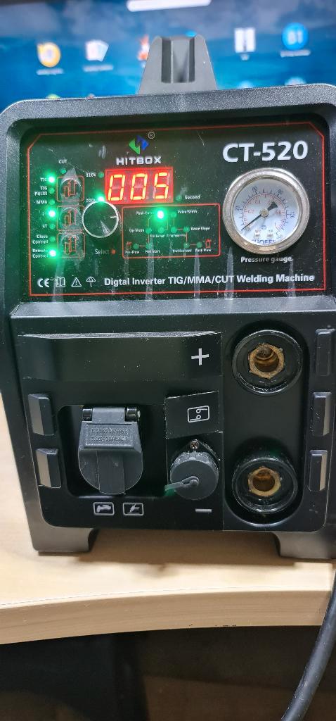 Tig lassmachine met Plasma snijder, Doe-het-zelf en Verbouw, Gereedschap | Lasapparaten, Nieuw, Tig, 150 tot 250 ampère, Ophalen