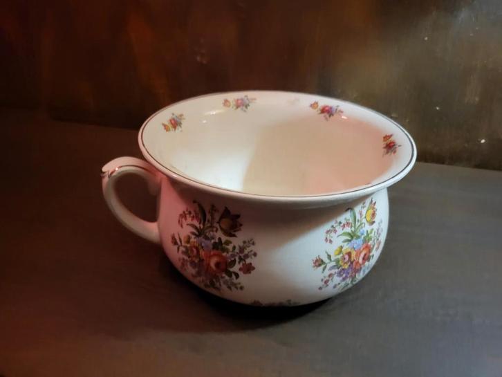 Antieke Bloemen Pot, Antiek en Kunst, Antiek | Porselein, Ophalen of Verzenden