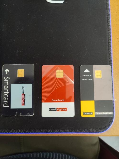 3 x canal digitaal cards smartcards, Audio, Tv en Foto, Decoders en Harddiskrecorders, Zo goed als nieuw, Decoder, Verzenden