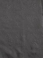 Grijze gordijnen met patroon, Ophalen of Verzenden, Gebruikt, Grijs, 200 cm of meer