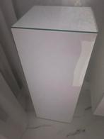 Twee witte zuilen - 30x30x80 cm, Ophalen, Gebruikt