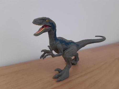 Jurassic World Fallen Kingdom Velociraptor Blue, Kinderen en Baby's, Speelgoed | Actiefiguren, Gebruikt, Ophalen of Verzenden