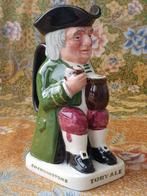 Mooie oude Lancaster Sandland Toby jug uit Engeland 17,8 cm., Antiek en Kunst, Ophalen of Verzenden