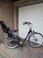 Montego moederfiets incl. kinderstoel, Fietsen en Brommers, Fietsen | Dames | Damesfietsen, 47 tot 50 cm, Versnellingen, Zo goed als nieuw