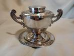 Vintage jaren 50/60 suikerpot inox italy, Ophalen of Verzenden, Gebruikt, Overige stijlen, Overige typen