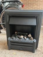 Elektrische haard half inbouw, Ophalen, Gebruikt, Inzethaard, Elektrische haard