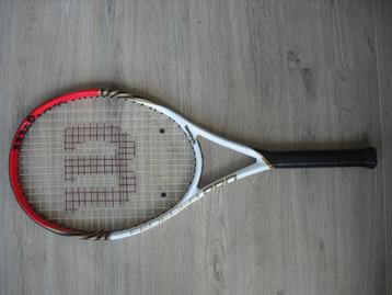 Tennisracket Wilson Federer L1 als nieuw racket beschikbaar voor biedingen