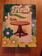 Vintage Fleur Tafel - Poppenhuis Meubel Barbie, Ophalen of Verzenden, Zo goed als nieuw, Poppenhuis