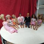 Matel barbiepoppen - 7 stuks - jaren 1990/2000., Kinderen en Baby's, Speelgoed | Poppen, Gebruikt, Ophalen of Verzenden, Barbie
