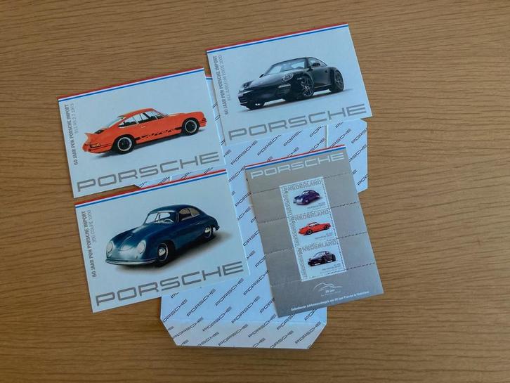 Postbox Porsche 60 jaar in Nederland - 2009, Postzegels en Munten, Postzegels | Nederland, Postfris, Na 1940, Ophalen of Verzenden