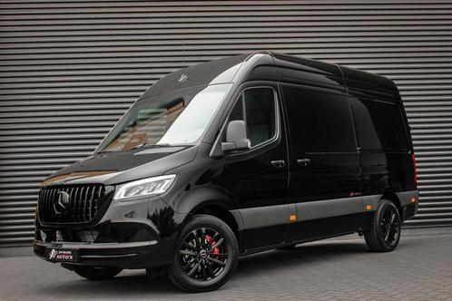 Mercedes-Benz Sprinter 319CDI L2H2 RWD 190PK FULL BLACK JB-, Auto's, Bestelauto's, Bedrijf, Te koop, ABS, Achteruitrijcamera, Airbags