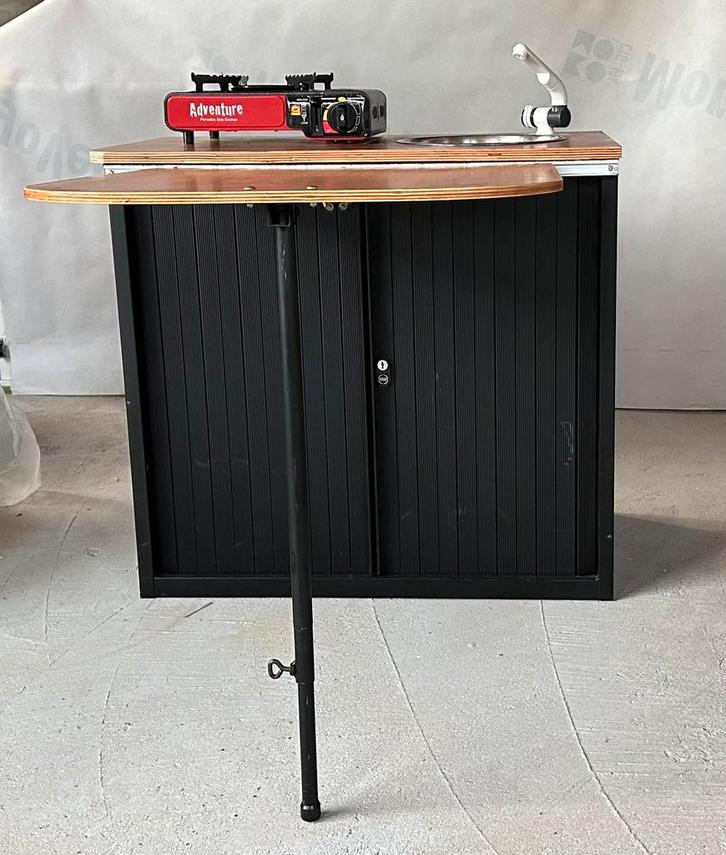 Kook spoelbak camper kastje tafel, Caravans en Kamperen, Camper-accessoires, Gebruikt, Ophalen