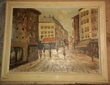 schilderij stokstraat Maastricht beschikbaar voor biedingen
