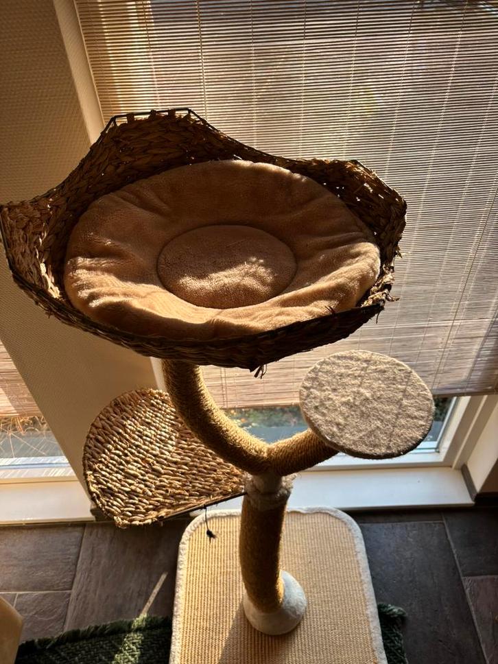 Mooie degelijke katten paal, Dieren en Toebehoren, Krabmeubelen, Zo goed als nieuw, Krabpaal, Ophalen