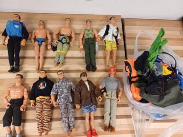 Hasbro Action man barbies - 10 stuks & accessoires beschikbaar voor biedingen