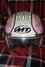 Helm roze maat XS, Fietsen en Brommers, Brommerhelmen, Ophalen of Verzenden, Extra small of kleiner