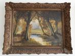 Schilderij "Beekje in het bos." SCH019, Ophalen