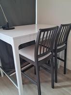 Ikea Ekedalen statafel bartafel wit, Huis en Inrichting, Ophalen, Gebruikt