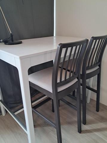 Ikea Ekedalen statafel bartafel wit beschikbaar voor biedingen