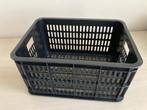 Te koop zwart krat., Ophalen of Verzenden, Gebruikt