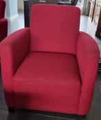 mooie rode stoel fauteuil, Gebruikt, Ophalen of Verzenden