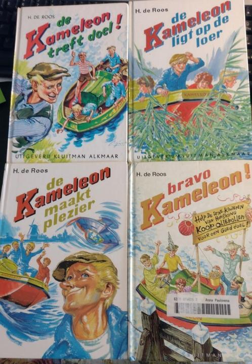 4x Kameleon boek, Boeken, Kinderboeken | Jeugd | onder 10 jaar, Gelezen, Ophalen of Verzenden