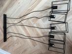 Zwarte Metalen Hanglamp - Modern Design, Huis en Inrichting, Lampen | Hanglampen, Ophalen, Zo goed als nieuw, Metaal, 75 cm of meer