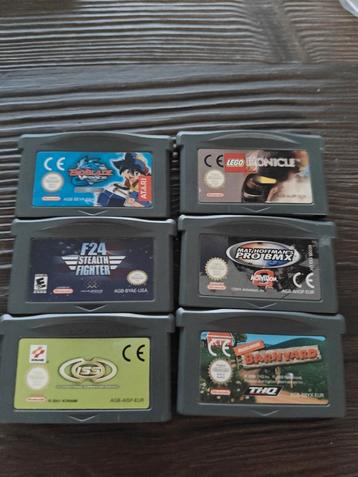 6x Gameboy Advance Game beschikbaar voor biedingen