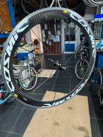 Zolderopruiming: 2aero voorwielen met 55 mm carbon velgen, Fietsen en Brommers, Ophalen of Verzenden, Gebruikt, Racefiets, Wiel