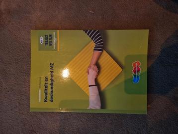 Kwaliteit en deskundigheid MZ theorieboek- niveau 3/4 beschikbaar voor biedingen