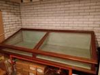 Prachtige antieke grote toonkast, Huis en Inrichting, Kasten | Vitrinekasten, Ophalen, Gebruikt, Eikenhout, 50 tot 100 cm