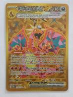 Pokemon TCG gouden Charizard ex top conditie, Hobby en Vrije tijd, Ophalen, Zo goed als nieuw, Losse kaart