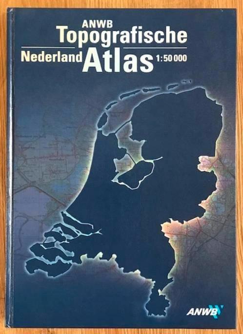 ANWB - Topografische atlas Nederland 1:50.000, Boeken, Atlassen en Landkaarten, Zo goed als nieuw, Overige atlassen, Nederland