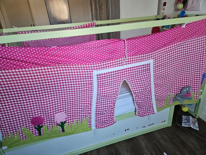 Bedtent voor kura ikea bed, Kinderen en Baby's, Kinderkamer | Stapelbedden en Hoogslapers, Gebruikt, Hoogslaper, Verzenden