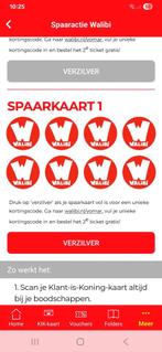 Walibi code, 2e kaartje gratis van de Vomar., Tickets en Kaartjes, Kortingsbon