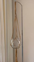 Plantenhanger van touw met glazen pot, Ophalen, Minder dan 30 cm, Minder dan 60 cm, Rond