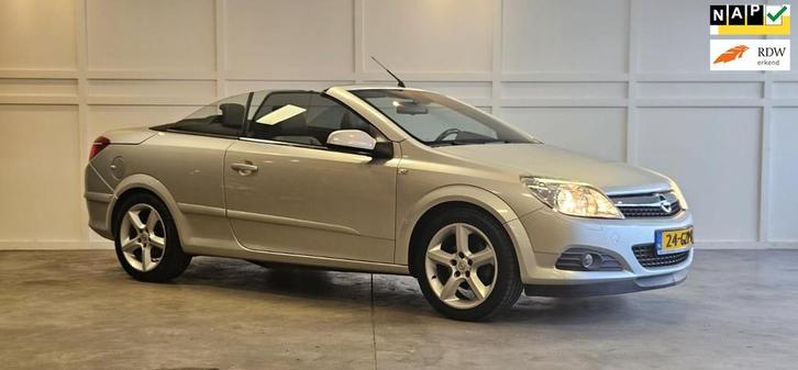 Opel Astra TwinTop 1.6 Temptation / Dak gereviseerd / Airco, Auto's, Opel, Bedrijf, Te koop, Astra, Airbags, Airconditioning, Boordcomputer