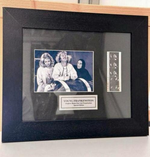 YOUNG FRANKENSTEIN 1974 Original 35mm Film Cell +Certificaat, Verzamelen, Muziek, Artiesten en Beroemdheden, Poster, Artwork of Schilderij