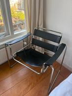 Replica Marcel Breuer Wassily stoel, Ophalen, Gebruikt, 75 tot 100 cm, Leer