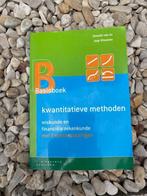 Basisboek kwantitatieve methoden, Ophalen, Beta, Zo goed als nieuw, HBO