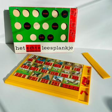 vintage Het echte Leesplankje -in originele doos- retro 60's beschikbaar voor biedingen