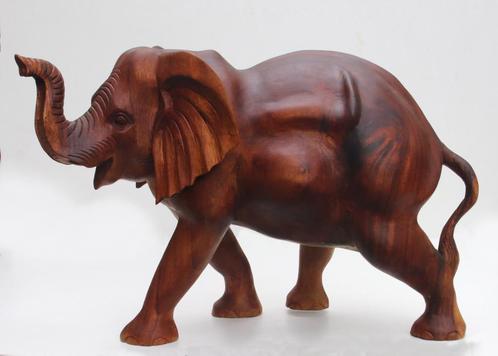 Urn hout olifant 20 of 30 cm hoog, Huis en Inrichting, Woonaccessoires | Overige, Nieuw, Ophalen of Verzenden