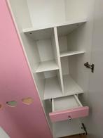 BIEDEN Meisjeskast met hartjes, Kinderen en Baby's, Kinderkamer | Commodes en Kasten, Gebruikt, 105 cm of meer, Ophalen of Verzenden