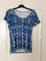 Blauw t-shirt met print maat M, Nieuw, Blauw, Maat 38/40 (M), Ophalen of Verzenden